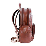 McKlein, S Series, Cumberland, Pebble Grain Calfskin Leather, 15" Leather Dual Compartment Laptop Backpack, Brown (88364)