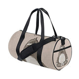 OuLian Women Gym Bag Funny Sloth Sitting Mens Camp Duffel Bags Duffle Luggage Travel Bag