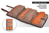 Vetelli Hanging Toiletry Bag For Men - Dopp Kit / Travel Accessories Bag / Great Gift