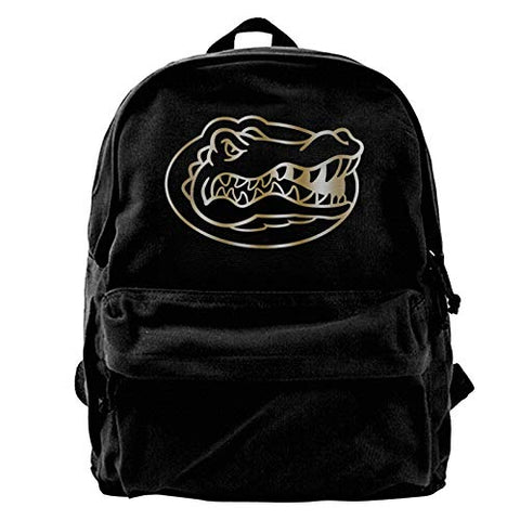 Florida Gator Gators Fishing Travel Laptop Backpack Business Classic Canvas Backpack Fits 15 Inch Bookbag