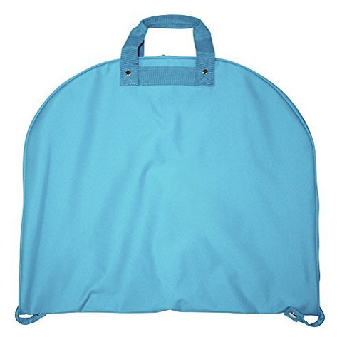 Ever Moda Solid Hanging Garment Bag (Solid Teal Blue)