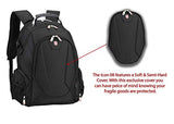 Ruigor Laptop Travel College Business Backpack, Water Resistant Gaming Bag for Men and Women, Fits up to 15.5" Computer, ICON 08 by Swiss