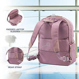 Travelpro Luggage Maxlite 5 Women's Backpack, Dusty Rose, One Size