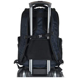 Kenneth Cole Reaction Polyester Triple Compartment 17" Laptop Business Backpack with Techni-Cole