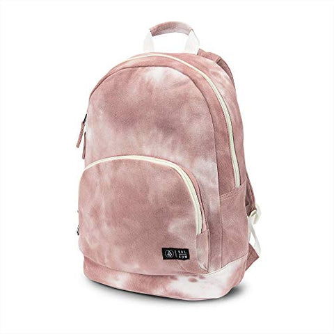 Volcom Junior's Women's School Yard Canvas Backpack, mauve, One Size Fits All