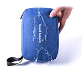 AuHonr Travel Toiletry Bag Business Toiletries Case for Men Shaving Kit, Waterproof Compact