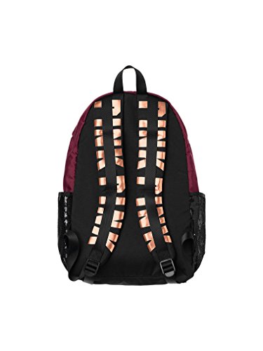 Victoria'S Secret Bling Stripe Sequin Carryall Tote W Mini Bag Set Black/Red