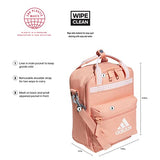 adidas Squad Insulated Lunch Bag, Ambient Blush Pink, One Size