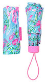 Lilly Pulitzer Women's Mini Travel Umbrella, Best Fishes