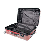 Mia Toro Mia Viaggi Italy Lucca Hardside 24 Inch Spinner, Red