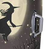 Suitcase Cover Witch With A Broom Luggage Cover Travel Case Bag Protector for Kid Girls