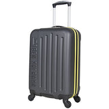 Ben Sherman Leicester 20" Hardside 4-Wheel Spinner Carry-on Luggage, Charcoal