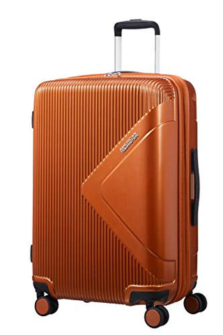 American Tourister Modern Dream Spinner 68.5cm Expandable, 70/81L - 3.7 KG Hand Luggage, 68 cm, 70 liters, Orange (Copper Orange)