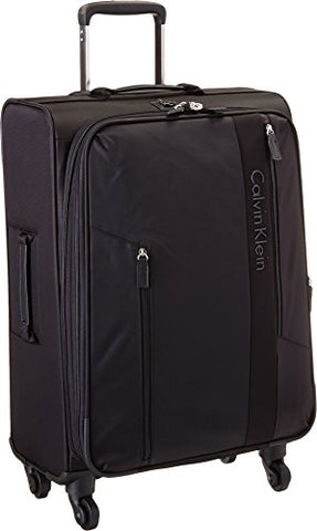 Calvin Klein Northport 2.0 25 Inch Upright Suitcase, Black, One Size