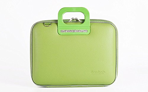 Bombata Firenze Briefcase 15.6-Inch (Green)