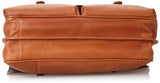 David King & Co. Dowel Laptop Briefcase, Tan, One Size