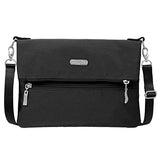 Baggallini Flip Zip Crossbody Waist Pack Clutch Convertible Bag Bundle with complimentary Travel