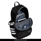 adidas Classic 3S 4 Backpack, Black/White, One Size