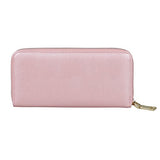 Damara Womens Multi-Layer Travelling Wallet With Detachable Wristlet,Rose