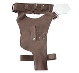 H-Solo Belt With Buckle Holster Handmade PU Prop For Cosplay Costume Accessory