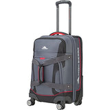 High Sierra Cermak 21" Carry-On Spinner (Mercury/Black/Crimson)