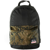 Alpine Swiss Midterm Backpack School Bag Bookbag 1 Yr Warranty Black Camo
