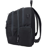 Eastsport Multipurpose Expandable Backpack with Multiple Compartments and External USB Charging