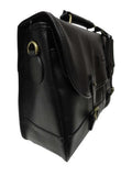 Barbour Leather Briefcase - Black
