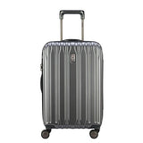 Delsey Paris Chromium Lite 21-Inch Spinner Carry-On With Expansion (Graphite)