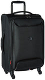 Delsey Luggage Chatillon 21" Carry-On Exp. Spinner Trolley, Black