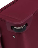 It Girl 22" Timeless 2 Wheel Lightweight Expandable Carry On, Red Plum