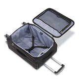 Samsonite Ascella X Softside Expandable Luggage with Spinner Wheels, Black, Carry-On 20-Inch