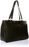 Piel Leather Large Shopping Bag, Black, One Size