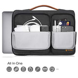 tomtoc 360° Protective Laptop Sleeve Compatible with New MacBook Air - 13.3” Retina Display 2018 A1932| 13 Inch New MacBook Pro A1989 A1706 A1708 | Surface Pro 6/5/4, Water Resistant Laptop Briefcase