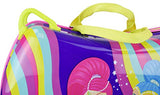 Nickelodeon Shimmer and Shine Kids CarryOn Luggage 20" Children Seaton Ride-On Suitecase (Purple)