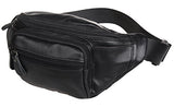 Polare Genuine Leather Fanny Pack/Waist Bag/Organizer (Classic Style)