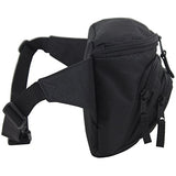FUEL Signature Triple Pocket High Capacity Belt Bag, Fanny Pack (Expandability Min. 34 in - Max.