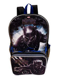 Marvel Black Panther Full Size Backpack With Detachable Matching Insulated Lunch Box