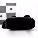 Sleepy Kitty Cat Cosmetic Bag Pencil Pouch Makeup Brush Case Travel Clutch Handbag Purse Cute