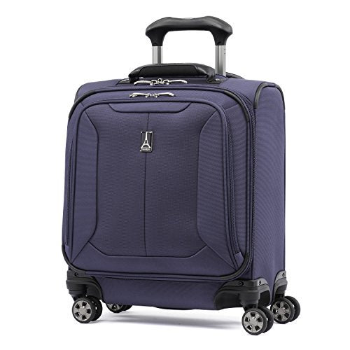 Travelpro Skypro Lite 17" Expandable 8-Wheel Carry On Spinner Compact Boarding Bag (Navy)