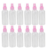 BQLZR Pink 100ml Empty Plastic Transparent Bottles Sprayer Water Spray Perfume Atomizer Makeup Tool
