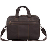 Kenneth Cole Reaction Colombian Leather Laptop Portfolio - EXCLUSIVE - Brown