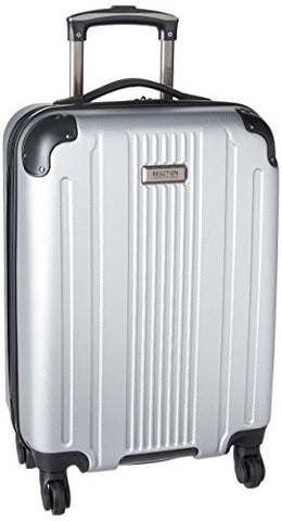 Kenneth Cole Reaction Gramercy 20" Embossed Pap (Abs And Pc Blend) 4-Wheel Upright, Light Silver