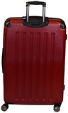 Kenneth Cole Reaction 8 Wheelin Expandable Luggage Spinner Suitcase 29" (Red)