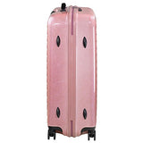 Dot Drops Chapter 3 29" Hardside Checked Spinner Luggage (Pink)