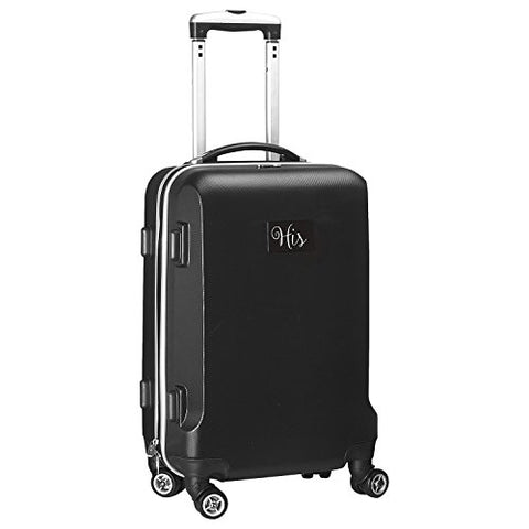 "His" Carry-On Hardcase Luggage Spinner, Black