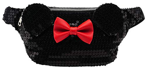Loungefly Minnie Mouse Sequin Mini Fanny Pack