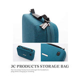 NaSaDen Hardshell Travel Storage Case Nintendo Switch Storage Case Hard Portable Travel Carry Case Shell Pouch for Hard Storage Case, Nintendo Switch Case Game Console & Accessories [Coffee Brown]