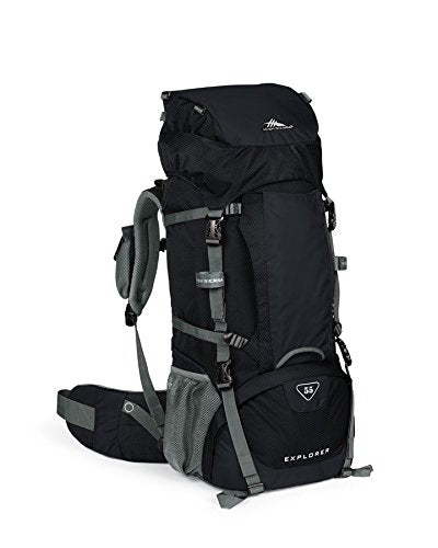 High Sierra Explorer 55L Top Load Internal Frame Backpack Pack, High-Performance Pack for