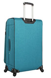 Nicole Miller New York Rosalie Collection 24" Expandable Luggage Spinner (Teal)